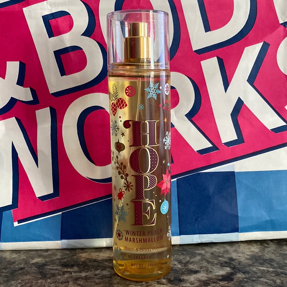 Bath & Body Works Hope winter peach Marshmallow